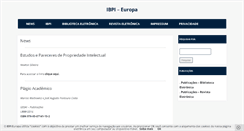 Desktop Screenshot of ibpieuropa.org